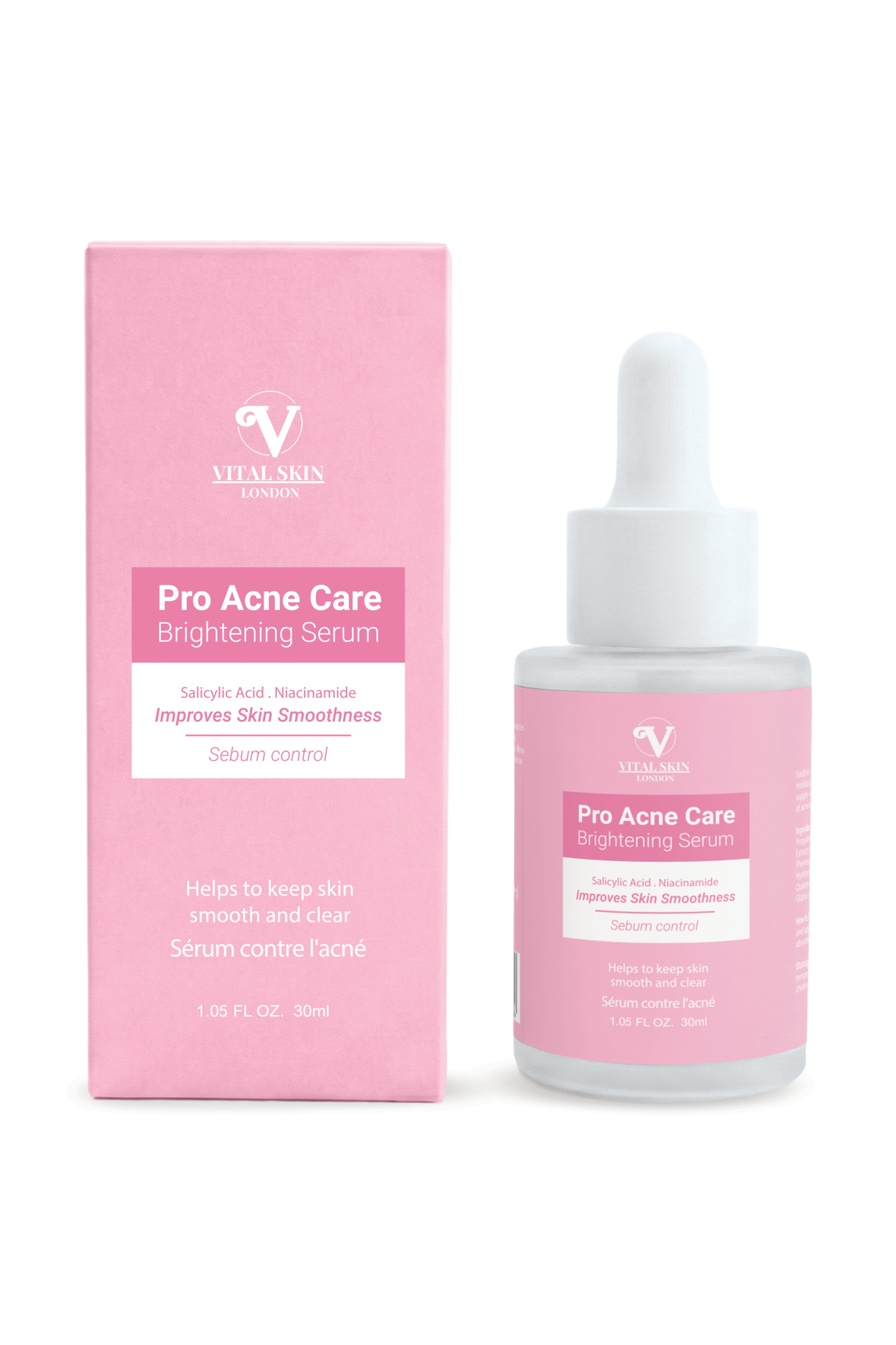 Pro Acne Care Brightening Serum with Salicylic acid & Niacinamide-1