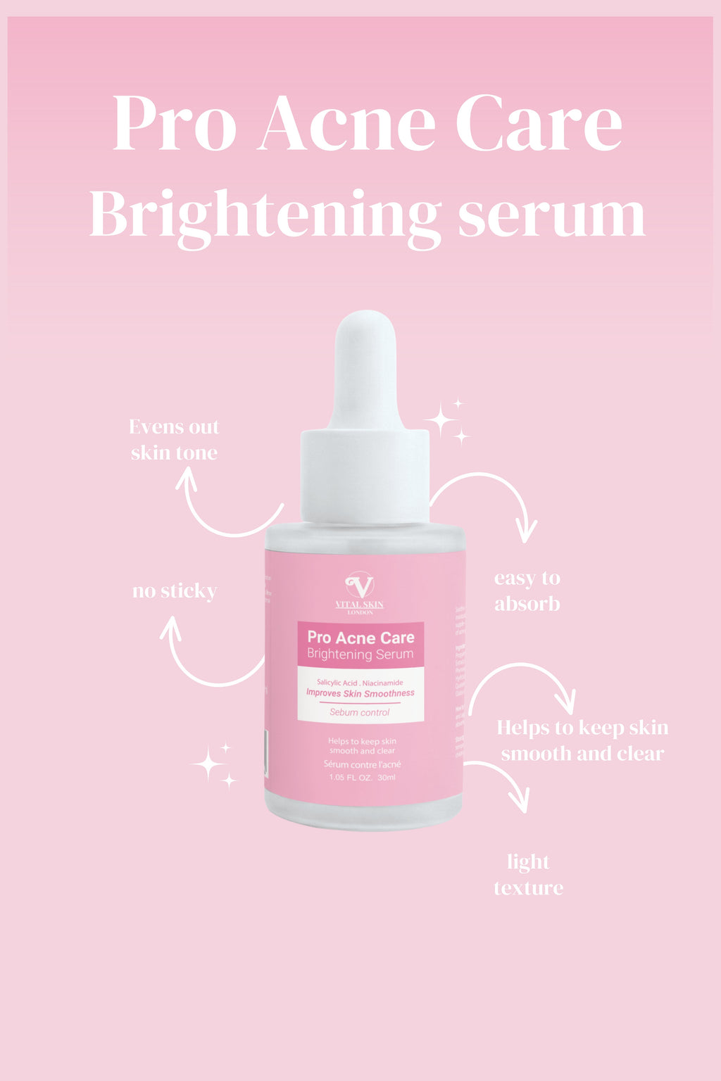 Pro Acne Care Brightening Serum with Salicylic acid & Niacinamide-2