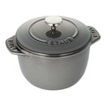 STAUB La Cocotte 725 mL Cast Iron Round Rice Cocotte, Graphite-Grey-0
