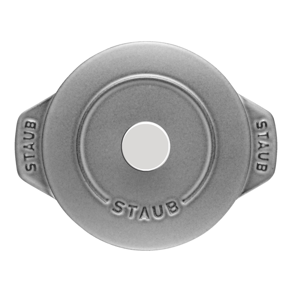 STAUB La Cocotte 725 mL Cast Iron Round Rice Cocotte, Graphite-Grey-2