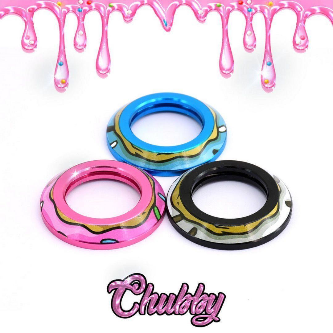 Chubby Donut Black/white - Integrated Headset-2