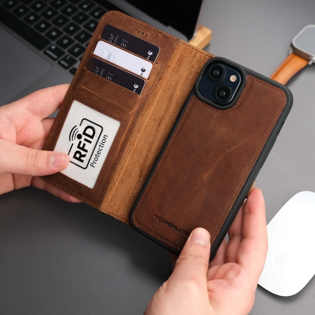 Casper iPhone 16 Plus Wallet Case Leather MagSafe-5