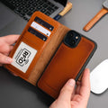 Casper iPhone 16 Wallet Case Leather MagSafe