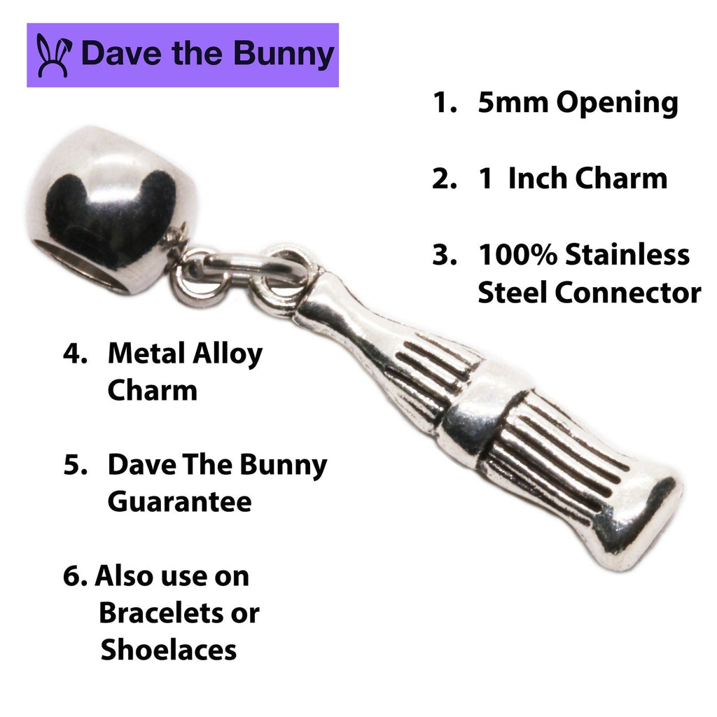 Soda Pop Bottle Charm - Unique Diet Coke Gifts for Beverage Enthusiasts - Water Bottle Charms for Personalizing Pop Bottle Gifts - Ideal for Collectors and Craft Projects-1