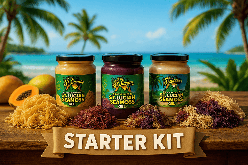 Seamoss Business Starter Package - 10lbs Gold, 5lbs Purple, 5lbs Full Spectrum